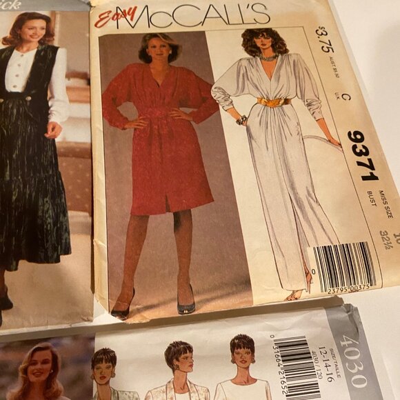 McCall’s 9371 & Butterick 4030 4676 Sewing Patterns‎ Lot (Sz 10–16) - Picture 4 of 5
